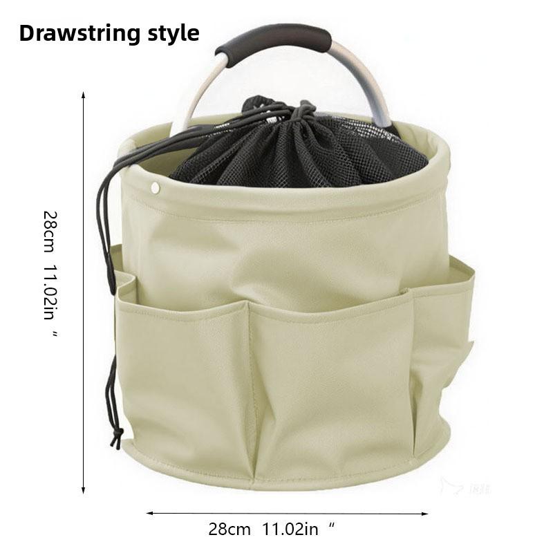 Oxford Cloth Collapsible Camping Basket With Multifunctional Storage For Outdoor Picnic And Home Organization