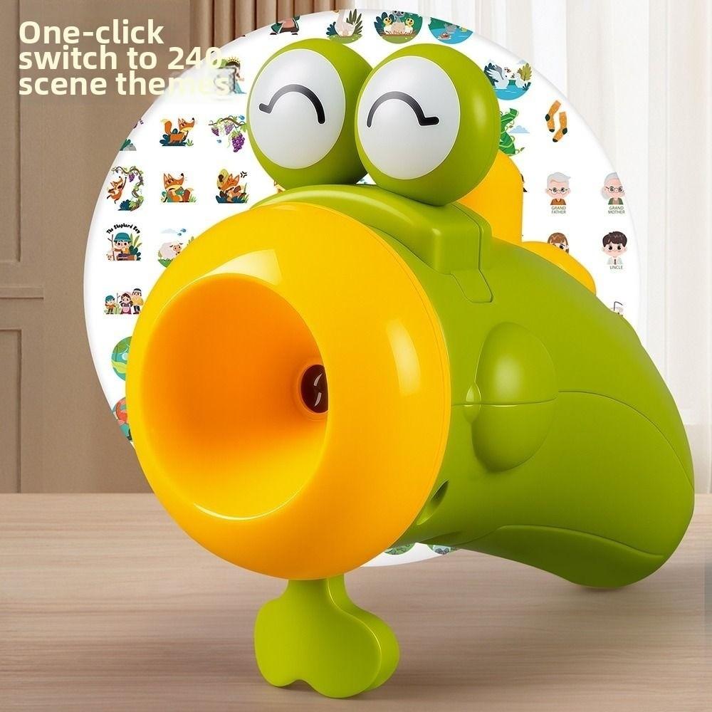 Story Machine Projection Story Plaything Baby Sleep Aid Portable Projection Storyteller Early Education Flashligh Plaything
