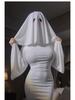 Kyoko Ghost Girl Cosplay Mask & Fishtail Dress Halloween Costume