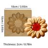 3D Wooden Cookie Cutter Moulds for DIY Baking Engraved Embossed Biscuit Molds for Gingerbread Fondant Christmas Gift Kitchen