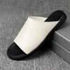 Men's 2025 Genuine Leather Roman Sandals - Casual Summer Beach Shoes 47/48