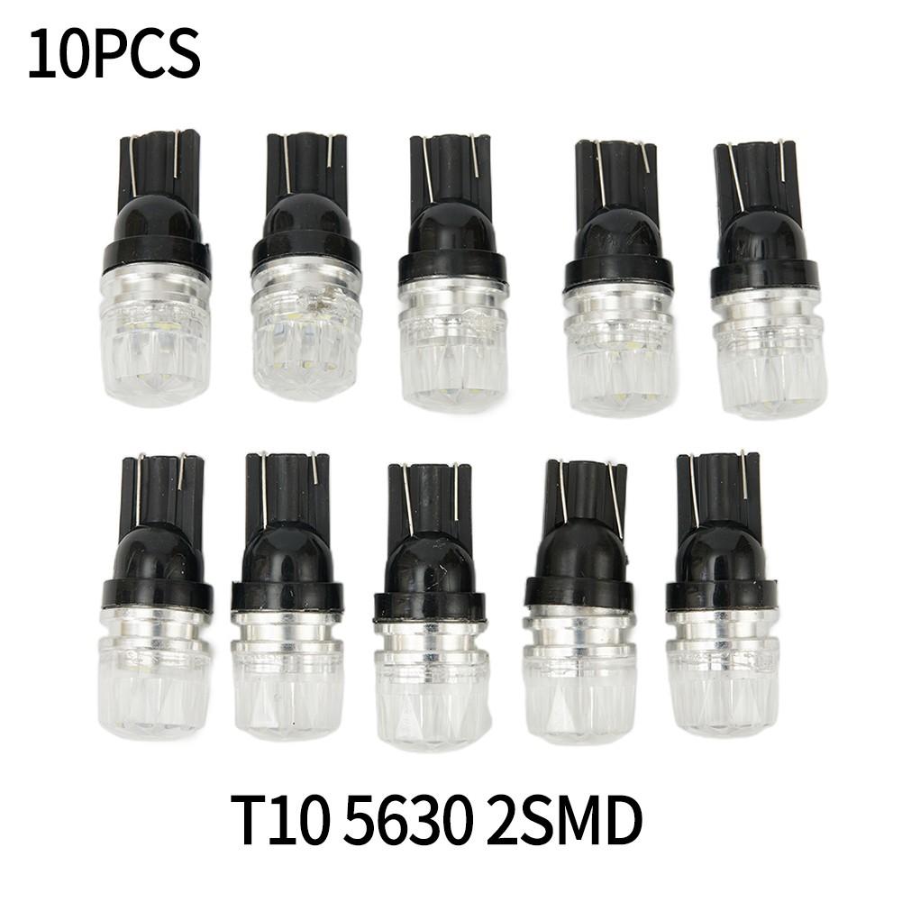 

White LED Light Bulbs T10 2SMD High Power Dome License plate Accessory