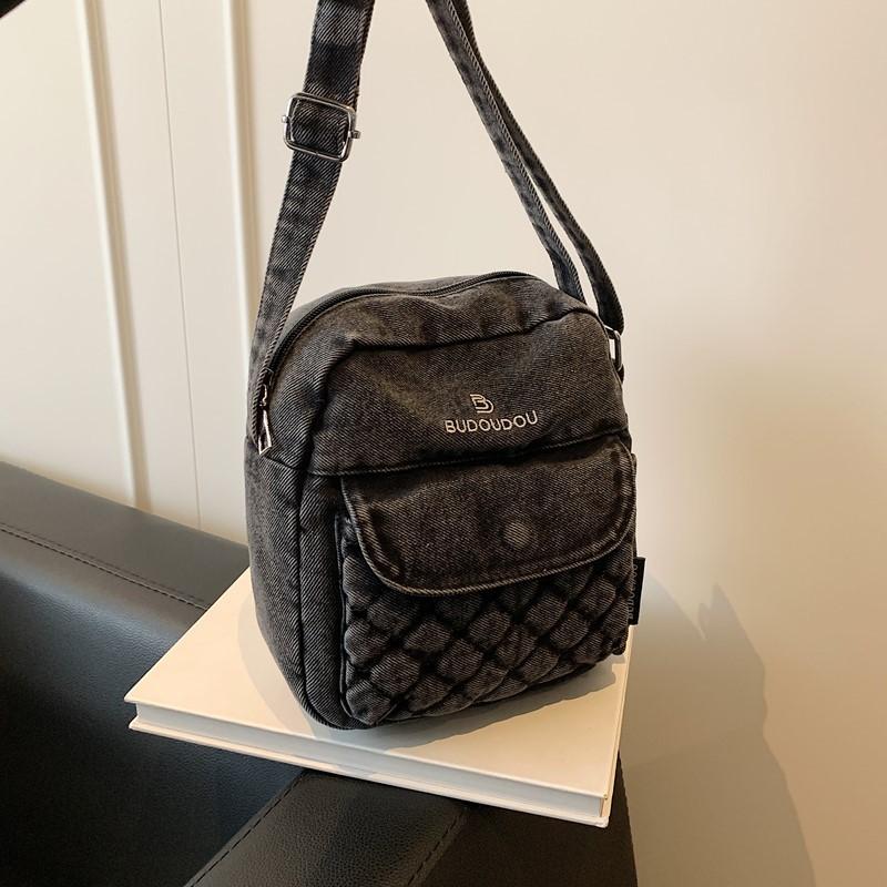 Denim Bag Women's Shoulder Bag Student Commuter Crossbody Bag