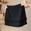 Women's High-Waist A-Line Short Skirt
