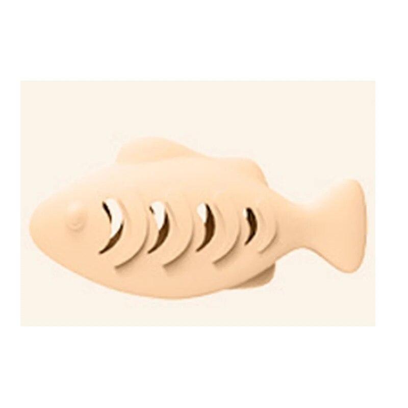 

Трансграничные игрушки для кошек, силиконовые личинки рыб, для самостоятельного удовольствия, кошачья палочка, товары для котят, закуски, мятные игрушки бежевый