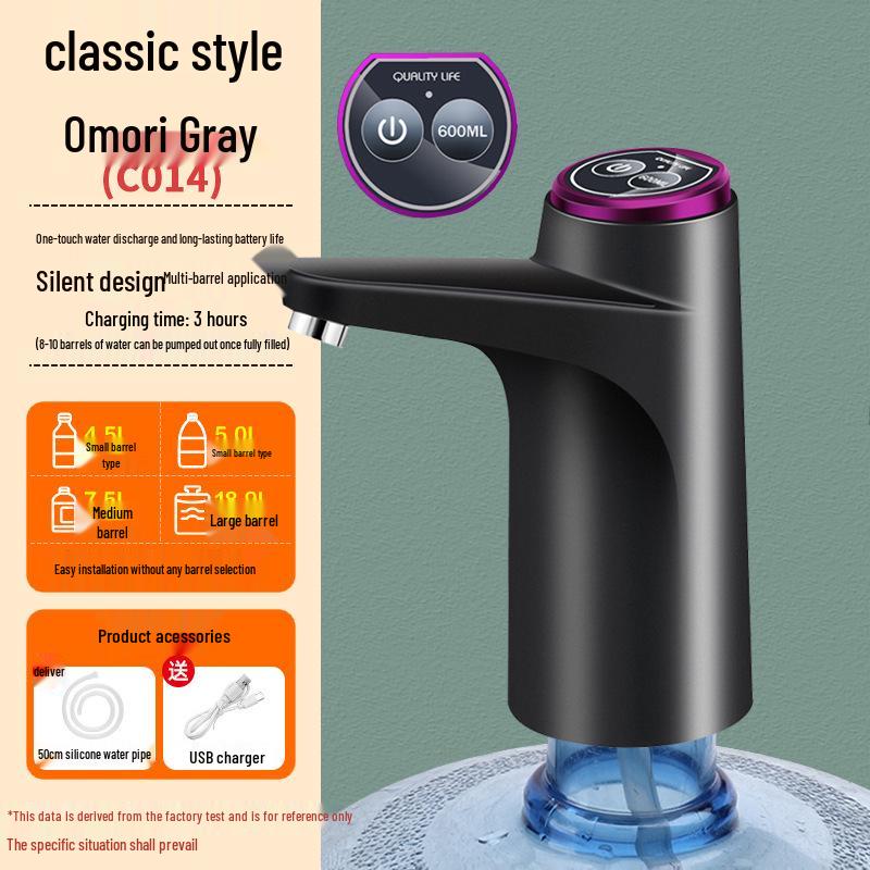 Electric Household Bottled Water Dispenser Pump: Fully Automatic Mineral Water Dispenser