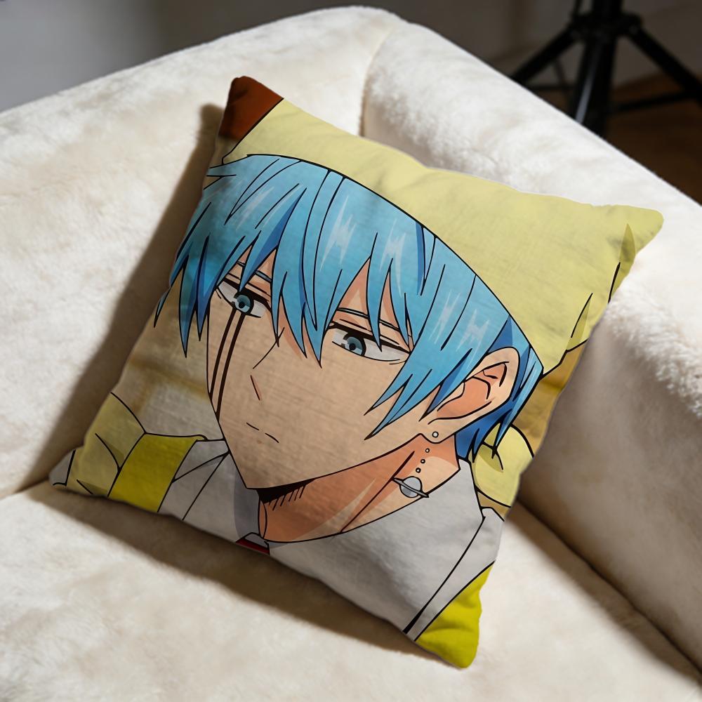 Hot MMashle Magic and Musclesing Cushion Cover Soft Decorative Pillow Case Suitable for Bedroom Sofa Car Travel Use
