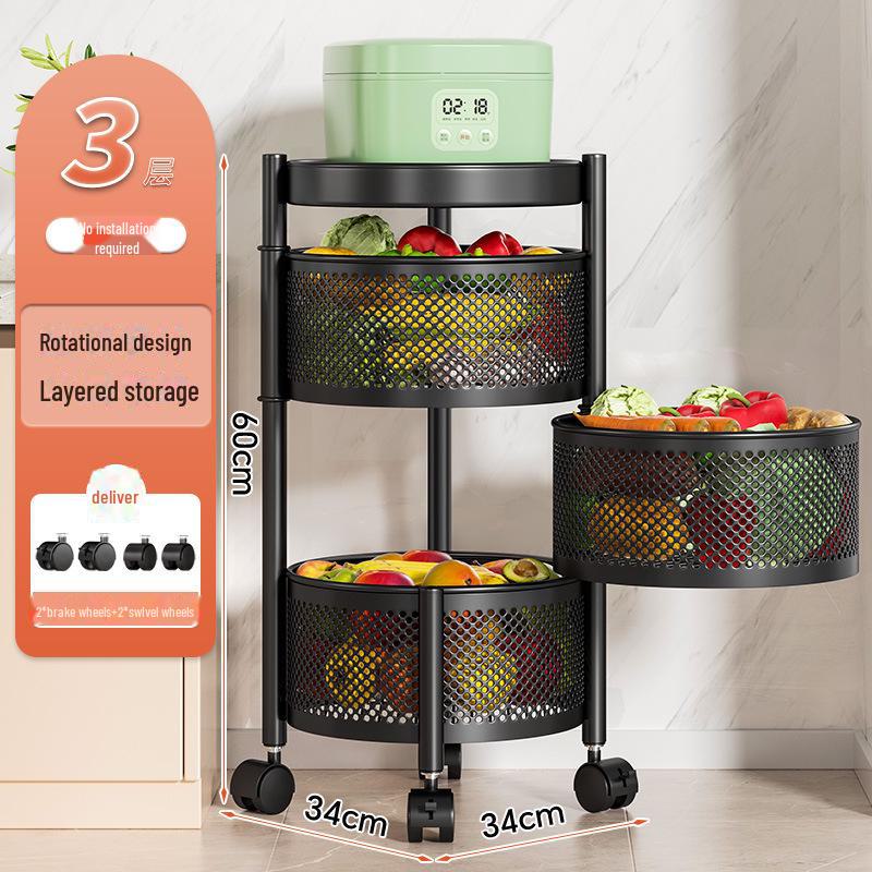 Contenitore Girevole Per Snack Con Coperchio E Manico – Vassoio Rotante A 360° Con 6 Scomparti Rimovibili, 27,9 Cm, Ideale Per Feste E Campeggio