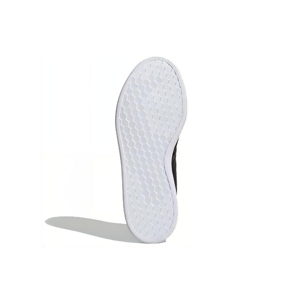 Adidas Womens Grand Court Base 'Black White' (women's sizes) Core Black / Cloud White / Core Black Skateboard Shoes EE7482