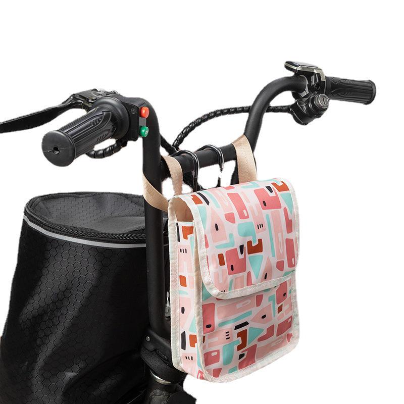Waterproof Electric Scooter Front Storage Bag | E-bike Organizer & Phone Pouch for Cycling