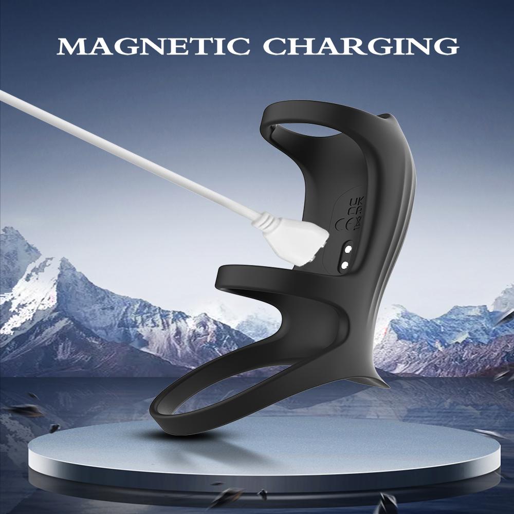 Penis Cock Ring APP Bluetooth Control Vibrator Enhancing Hardness And Long Lasting of Erection Sexy Adult Vibrator 10 Stimulator