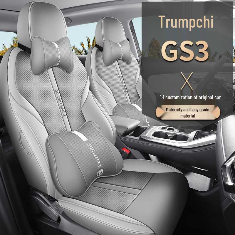 GAC Trumpchi GS3 YingSu Perforated Leather Breathable Car Seat Cover, Four-Season Cushion