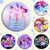 Demon Kpop Hunters Badge Character Pattern Anime Merchandise Fashion Fans Gift