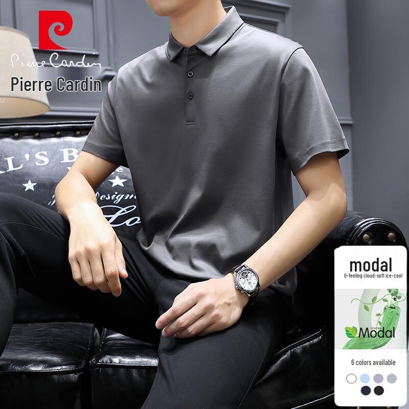 Pierre Cardin Men s Summer Casual Lapel Shirt M