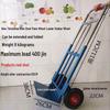 Heavy Duty Folding Stair Climbing Handcart - Portable Shopping and Luggage Cart