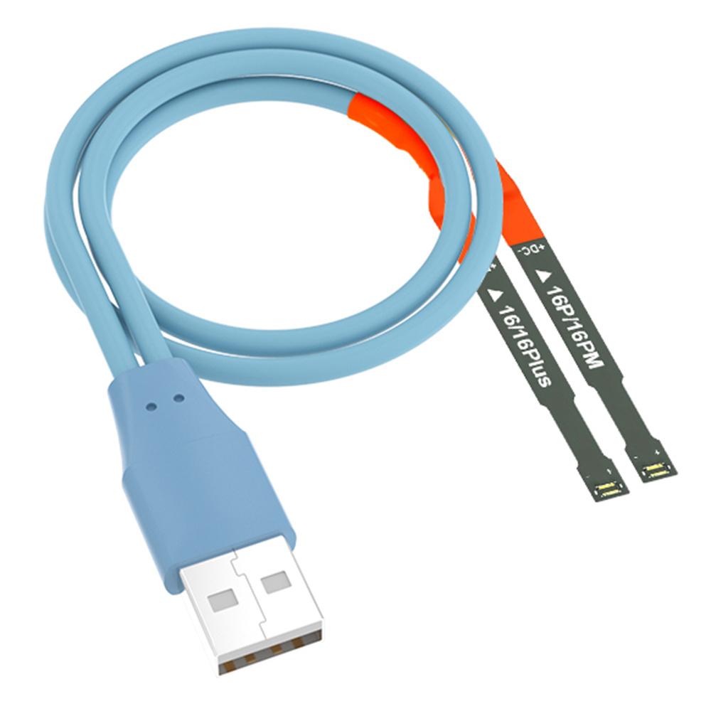 

SS-908G Тестовий кабель живлення для iPhone 16/16 Plus/16 Pro/16 Pro Max Лінія завантаження для ремонту Type A