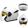 AD 3C Certified Electric Motorcycle Half Helmet for Men & Women - Summer, Breathable, and Safe