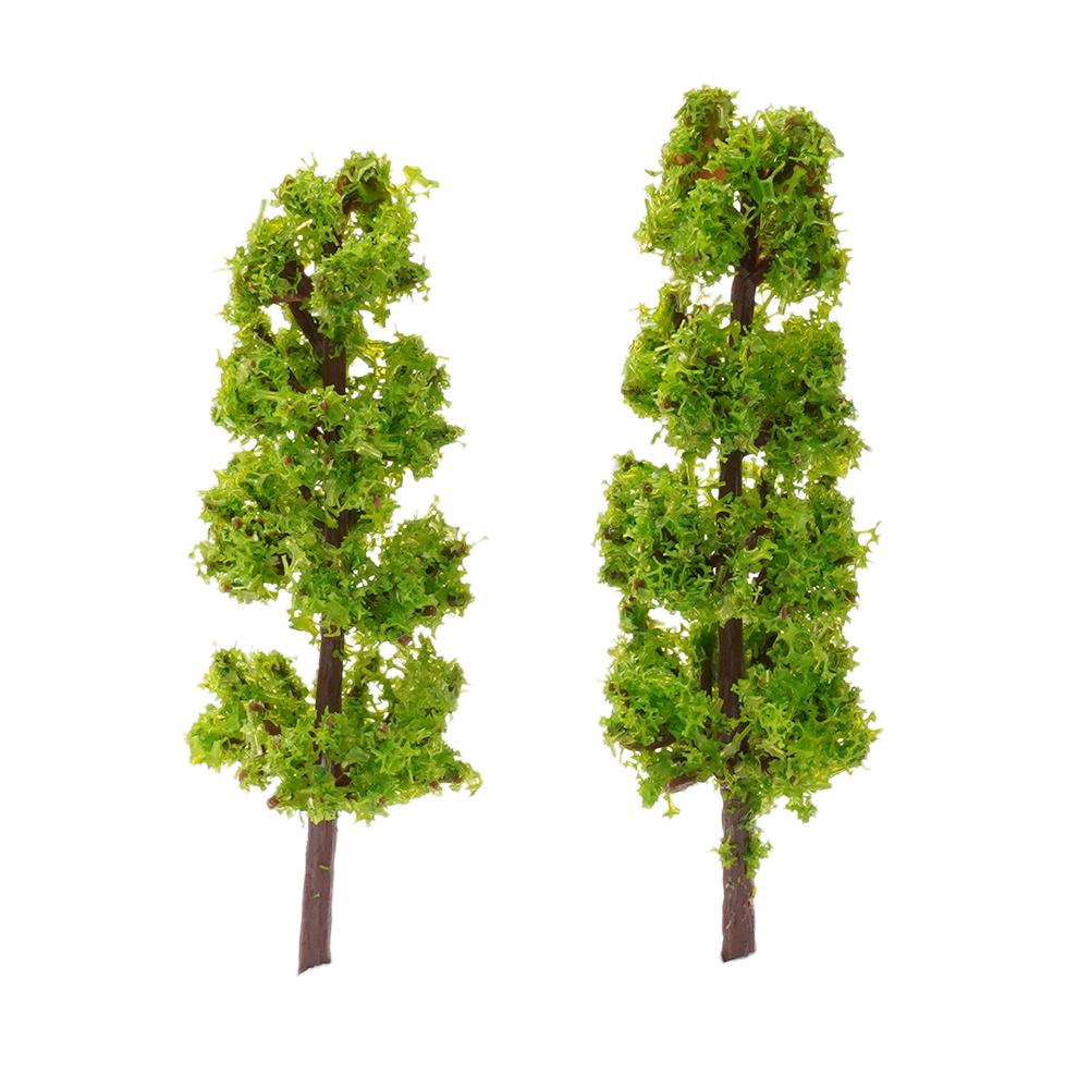Miniature Landscape Model Trees Park Scenery 1:200 Scale