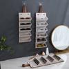Portable Multi-Grid Foldable Glasses Organizer Travel Leather Eyeglasses Holder Display Storage Bags Jewelry Storage Organizer