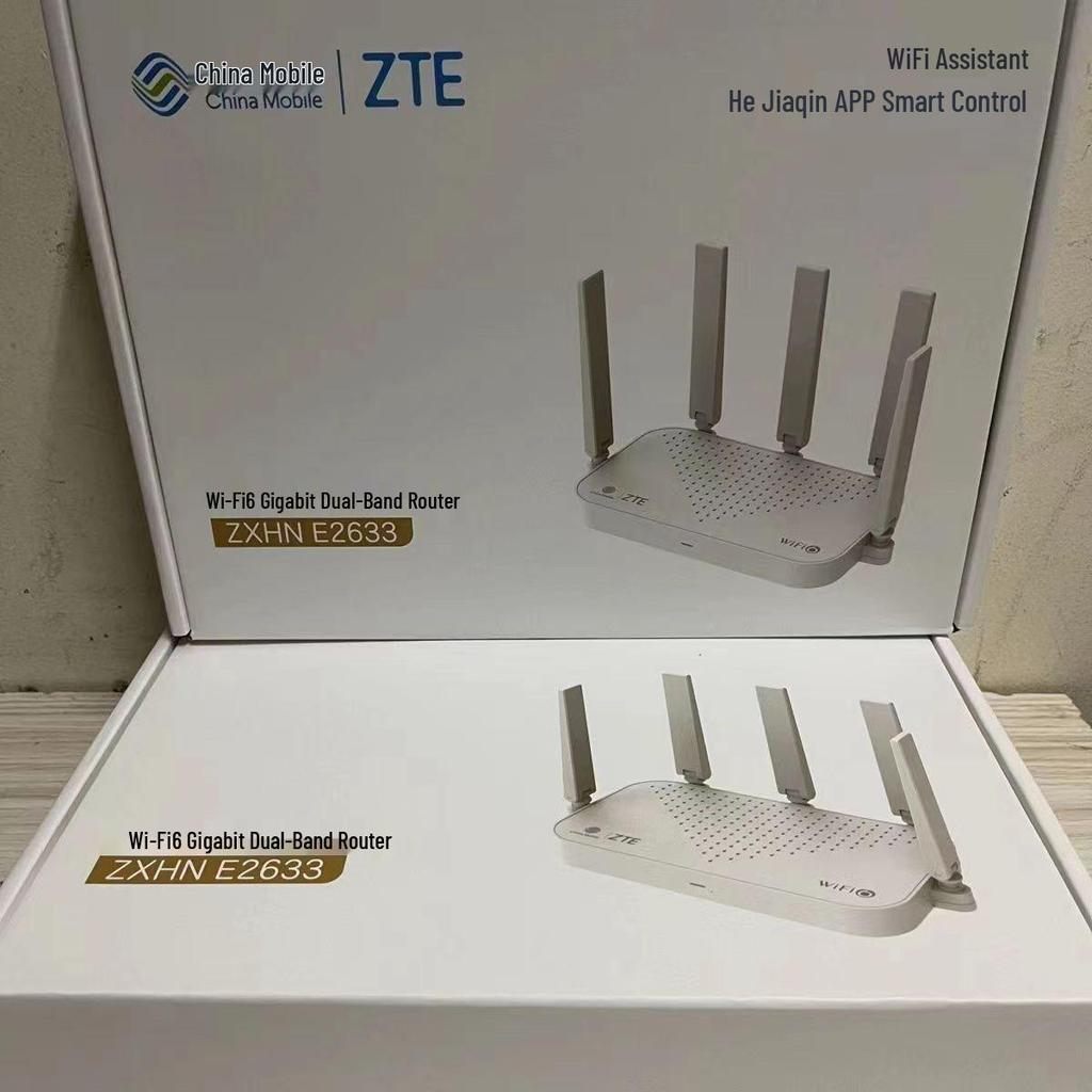 ZTE e2633 Gigabit Dual-Band 5G Home Router - High-Speed 3000M