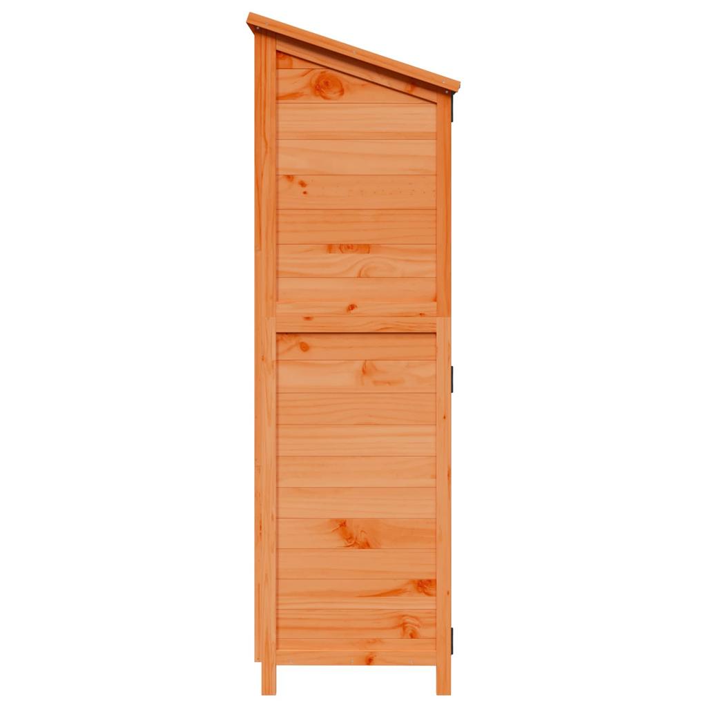 Garden Shed Brown 106 x 56 x 176.5 cm Solid Spruce Wood