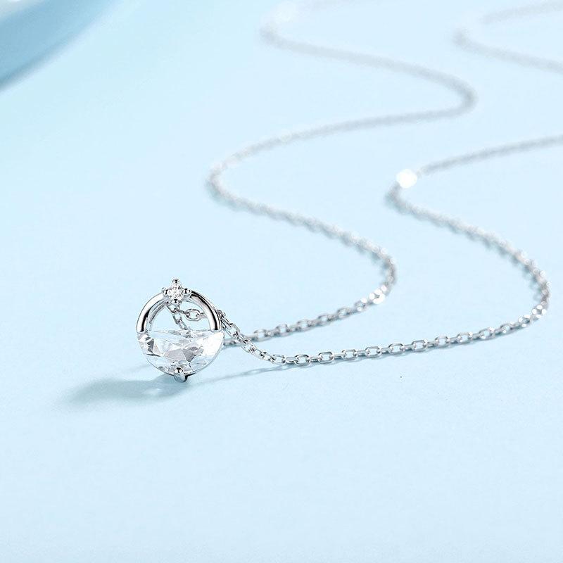 A Wall of Qingquan Necklace, Light Luxury Niche Design, Clavicle Chain Ins, Gentle and Simple Temperament