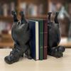 Resin Yoga Pose Hippo Ornament Funny Acrobat Design Yoga Hippo Bookend 10-Inch Tall Support & Stable Build for Home Decoration