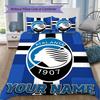 Custom Name Atalanta BC Pattern Bedding uilt Set uilt Cover Pillowcase Home Decoration Birthday Gift (1*duvet cover+2*pillowcase without core)