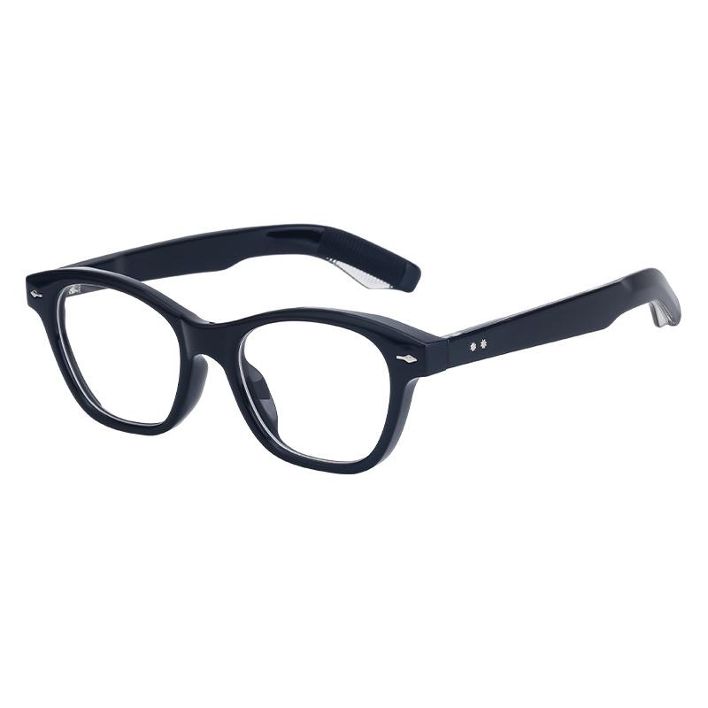 JYL TS Men's Cat-Eye Optical - Retro Anti-Blue Light Plain Frames ZS-98153
