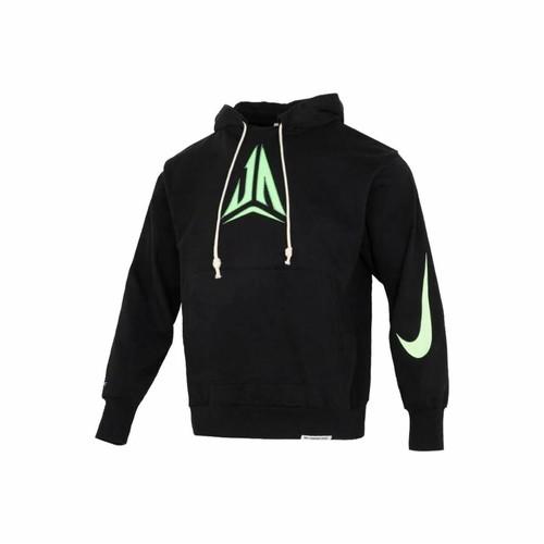 Nike Свитшот с капюшоном и принтом, свитшот с длинным рукавом для мужчин, черный EU L