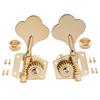Musiclily Pro L2 + R2 Bass Tuners for 4-String Electric Bass, Gold