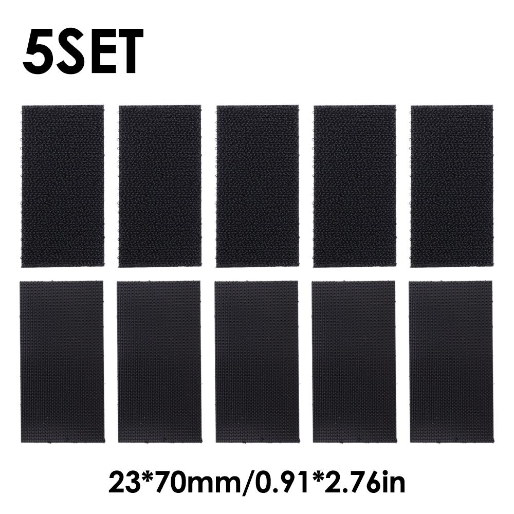 Auto-Matten-Befestigungsaufkleber, universeller Auto-Mittelkonsolen-Beschattungspad-Befestigungsflicken, rechteckiger Fußpad-Befestigungsflicken, abreißbares Magic Tape