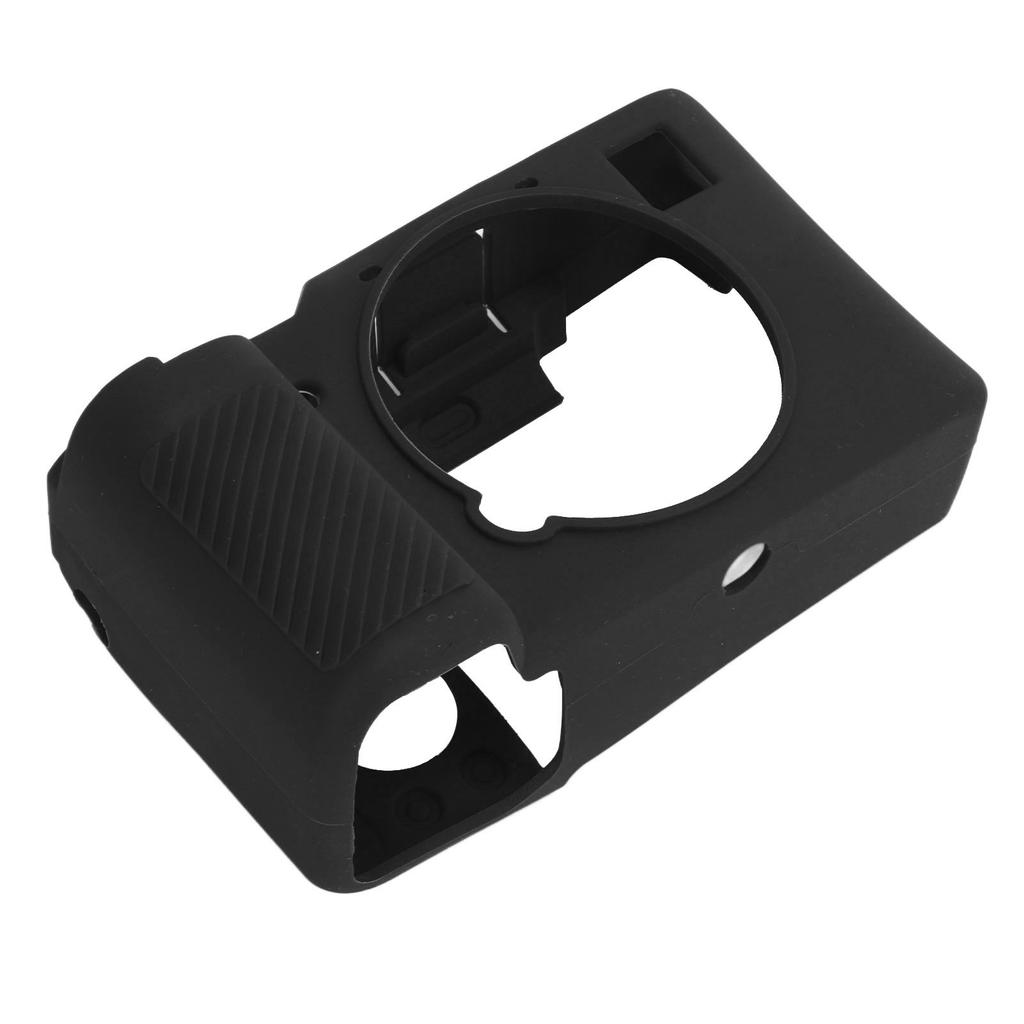 Camera Housing Case Soft Silicone Skin Housing Protective Cover for Sony A7C ProtectionBlack