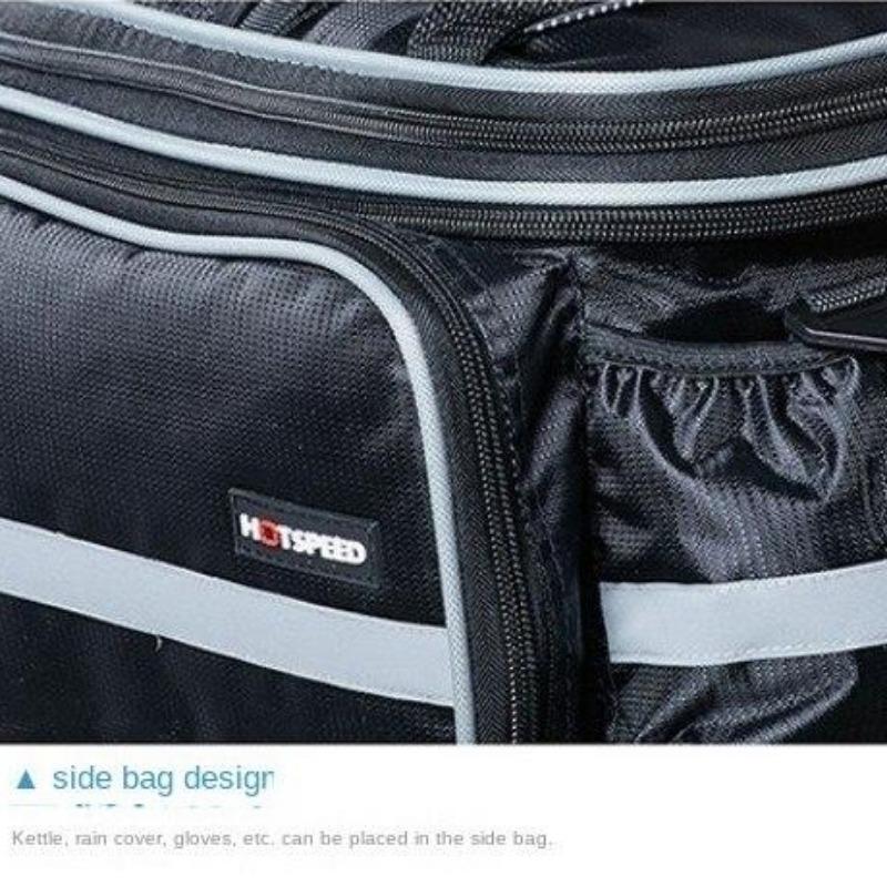 Mountainbike-Heckträgertasche Fahrradtasche Fahrradtasche Lang- und Kurzstrecken-Tragetasche Sichuan-Tibet-Ausrüstung Wasserdichte Aufbewahrungstasche