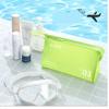 Trendy Travel Pvc Toiletry Bag In Soft Green For Makeup And Storage Toiletry