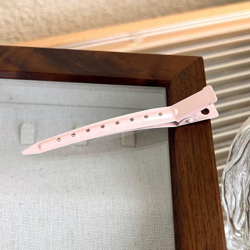 Korean Style Seamless Root Volumizing Hair Clips - Colorful Duckbill Clips for Side Bangs and Flyaways