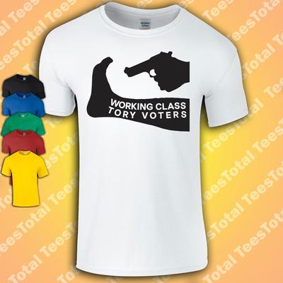 T-shirt voor Tory-kiezers uit de arbeidersklasse | Labour | Tories | Politiek |