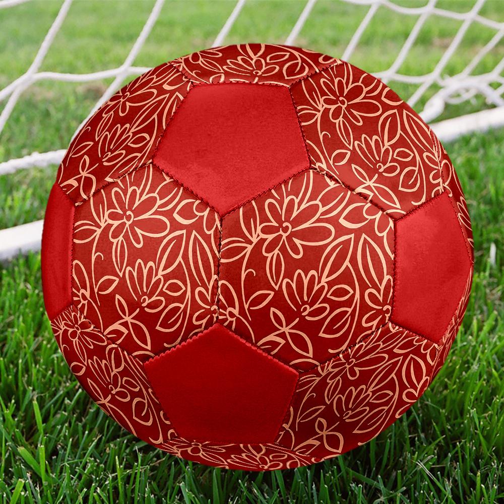 1PC Floral Signage Soccer Ball Size 5 Football Machine Sewn Indoor/Outdoor Universal Football Gift W34