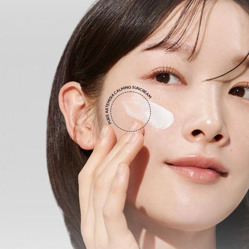 Hanyul Pure Artemisia Crème Solaire Calmante SPF 50+ PA++++ 50 ml