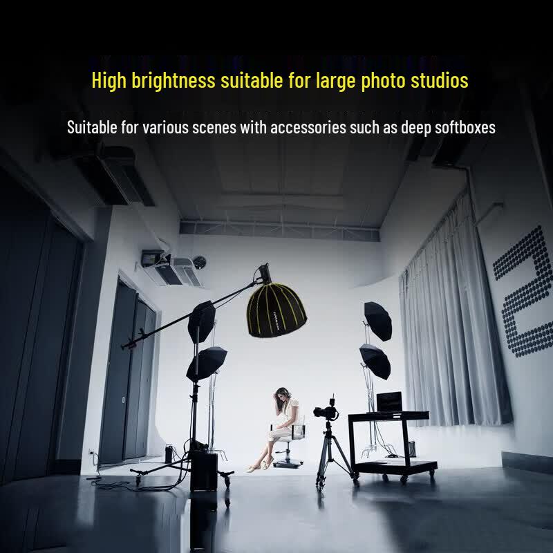 Jasvy Max300W Photography and Video Spotlight