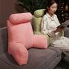 Solid Color Comfortable Stress Reducing Pillows Minimalist Soft Breathable Backrest Cushion At The Bedside Sofa Neck Waist Support Cushion