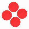 4 Pcs Plastic Air Ice Hockey Pucks Piece Replaceable for Tables Game Equipment(L)