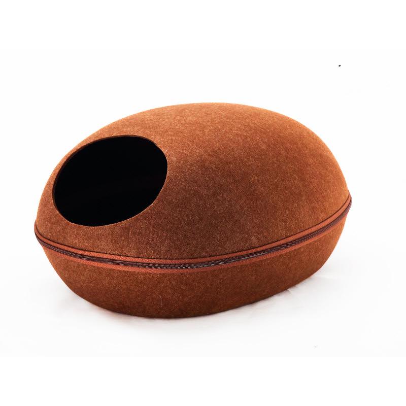 Pet Nest Detachable Washable Cute Egg Shell Pet Cave Pet House Puppy Bed for Cat Kittens