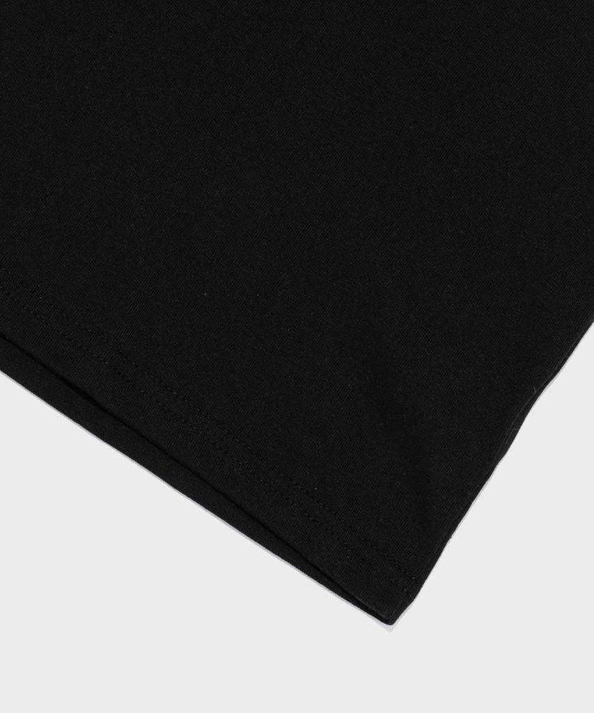 CARGOBROS FOR WOMAN Dot Logo Short Sleeve T-Shirt (Black)