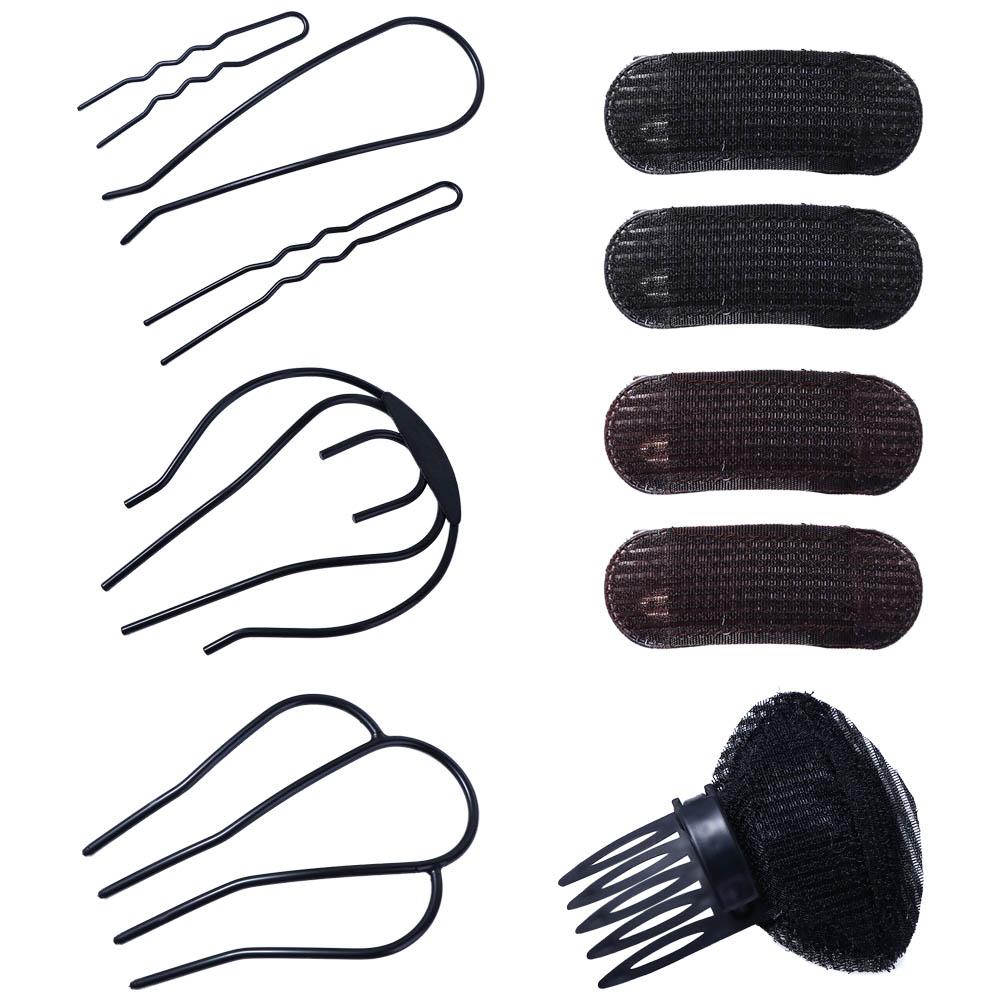 Hair Styling Tools Fluffy Hair Pad Invisible Hair Bun Clip Sponge BB Hair Clip Puff Hair Cushion