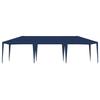VidaXL Tente de réception 4x9 m bleu 48505