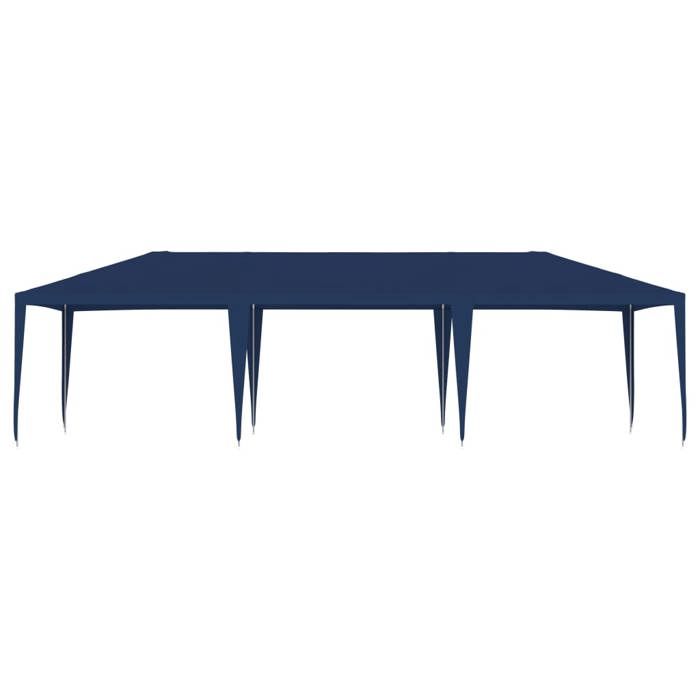 VidaXL Tente de réception 4x9 m bleu 48505