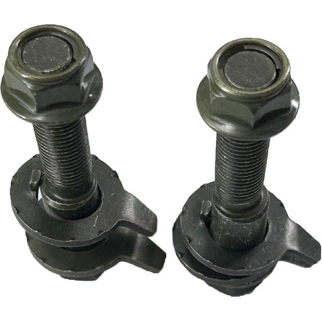 2Pcs 16Mm Adjustable Camber Correction Alignment Kit Fit Front Wheels Cam Bolts Compatible With Acadia Civic CR-V Element HR-V Odyssey Pilot