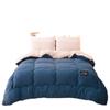 Cozy Milk Velvet Cotton Quilt: Thick Lambswool Bedding for Autumn/Winter - Double Size