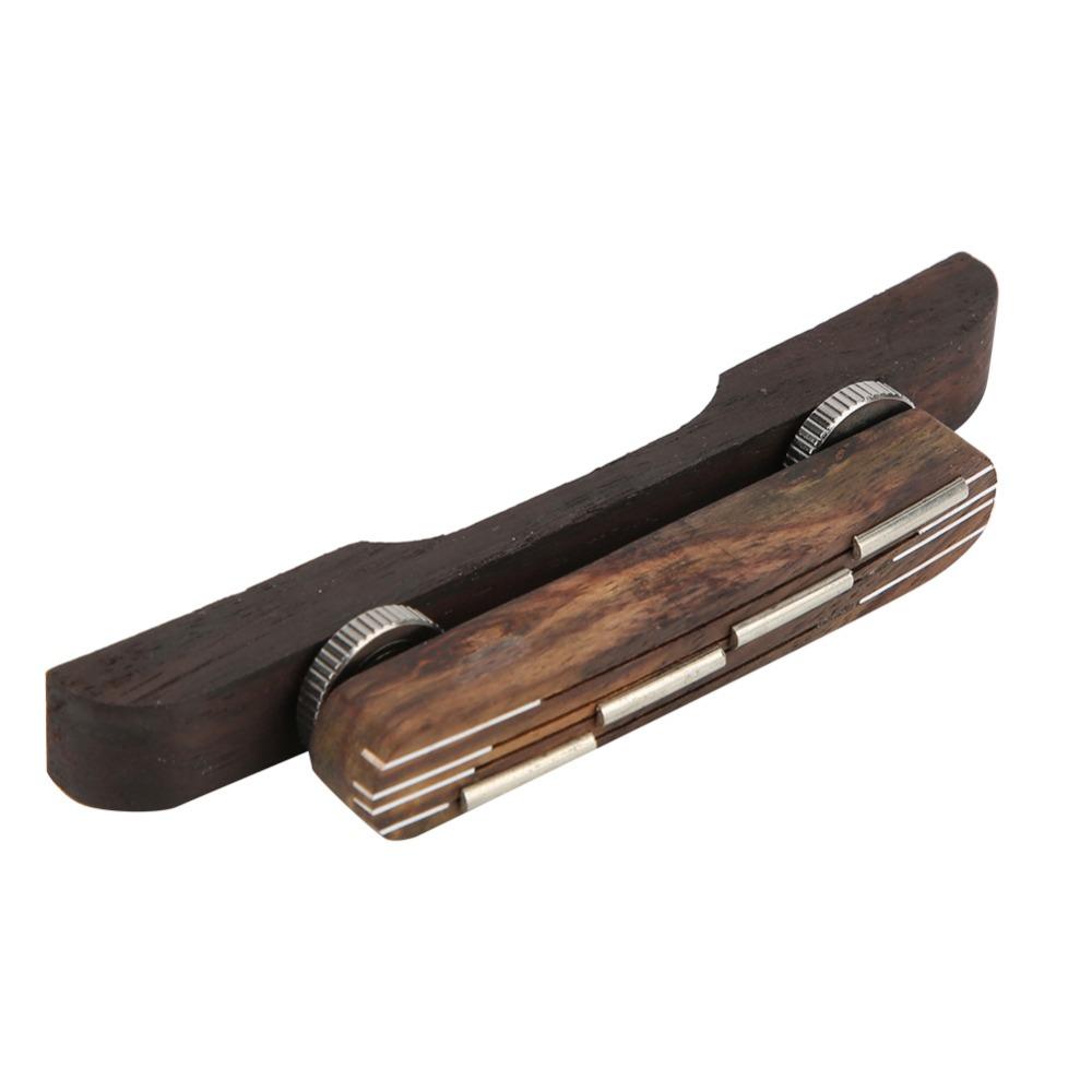 Rosewood Material Rosewood Bridge Wooden Color 4-String Bridge For 4-String Mandolin